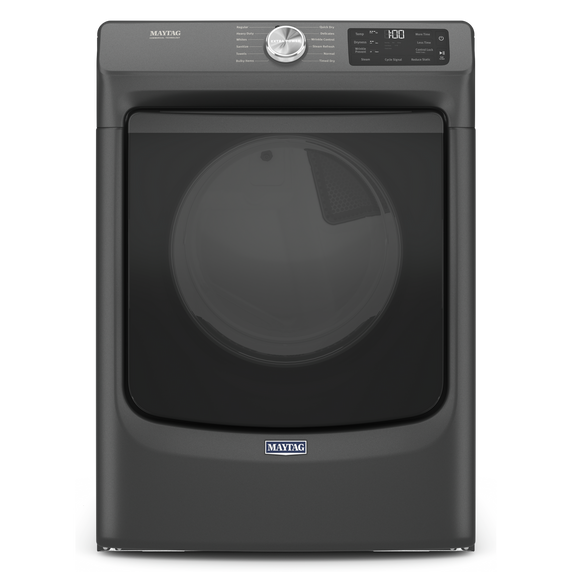 Sécheuse électrique à chargement frontal avec fonction extra power et cycle de séchage rapide, 7.3 pi cu Maytag® YMED6630MBK