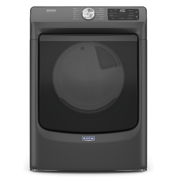 Sécheuse électrique à chargement frontal avec fonction extra power et cycle de séchage rapide, 7.3 pi cu Maytag® YMED6630MBK