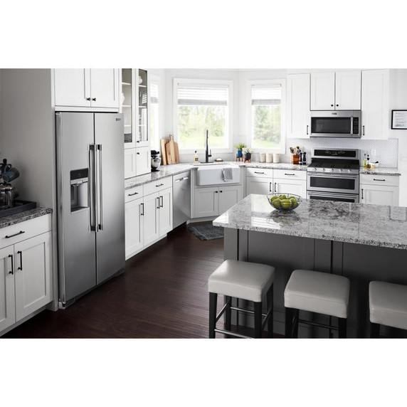 Maytag® Cuisinière au gaz à four double avec convection véritable - 30 po - 6 pi cu MGT8800FZ Maytag® Cuisinière au gaz à four double avec convection véritable - 30 po - 6 pi cu MGT8800FZ