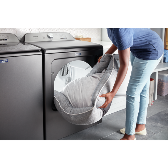 Sécheuse électrique à chargement vertical animal pet pro - 7 pi cu Maytag® YMED6500MBK