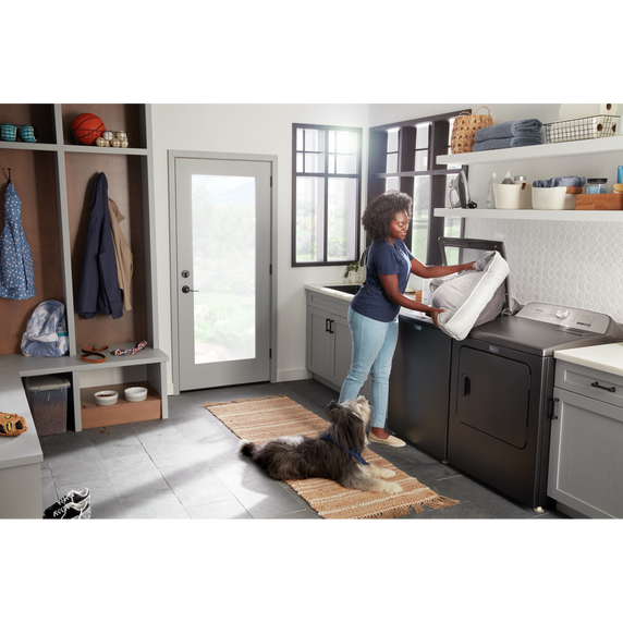 Sécheuse électrique à chargement vertical animal pet pro - 7 pi cu Maytag® YMED6500MBK