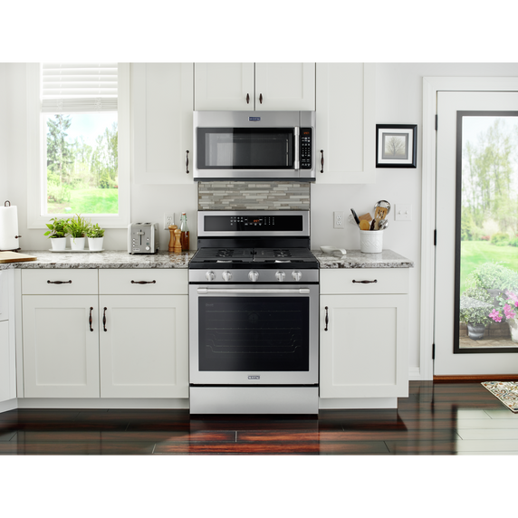 Cuisinière au gaz avec convection véritable et préchauffage rapide - 30 po - 5.8 pi cu Maytag® MGR8800FZ