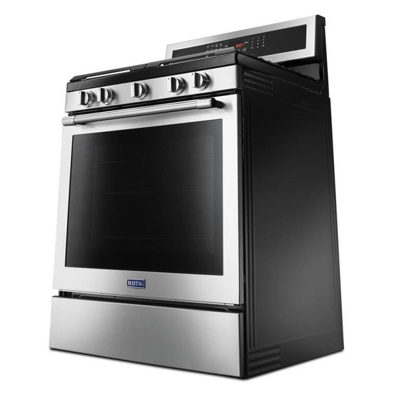Maytag® Cuisinière au gaz avec convection véritable et préchauffage rapide - 30 po - 5.8 pi cu MGR8800FZ