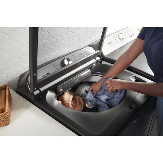 Maytag® Laveuse à chargement vertical Animal Pet Pro - 5.4 pi cu CEI MVW6500MBK Maytag® Laveuse à chargement vertical Animal Pet Pro - 5.4 pi cu CEI MVW6500MBK