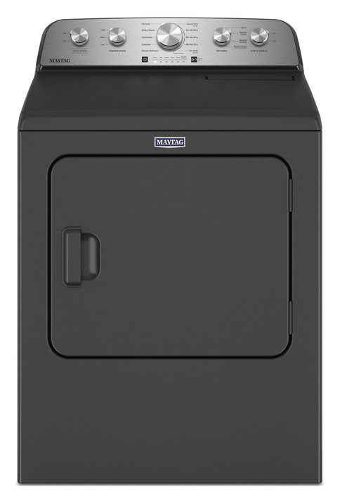 Sécheuse électrique à chargement par le haut avec cycles améliorés par la vapeur – 7,0 pi³ pi. Maytag® MGD5430PBK