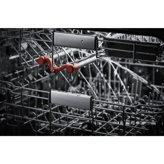 Kitchenaid® Lave-vaisselle à fini PrintShield™ avec troisième panier et jets MaxJet™ à 360° - 44 dBA KDFM404KBS