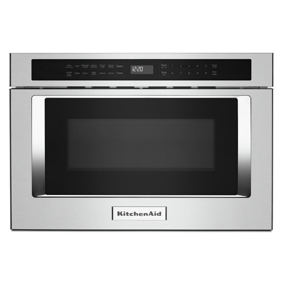 Tiroir-four à micro-ondes sous comptoir - 950 watts - 24 po KitchenAid® KMBD104GSS