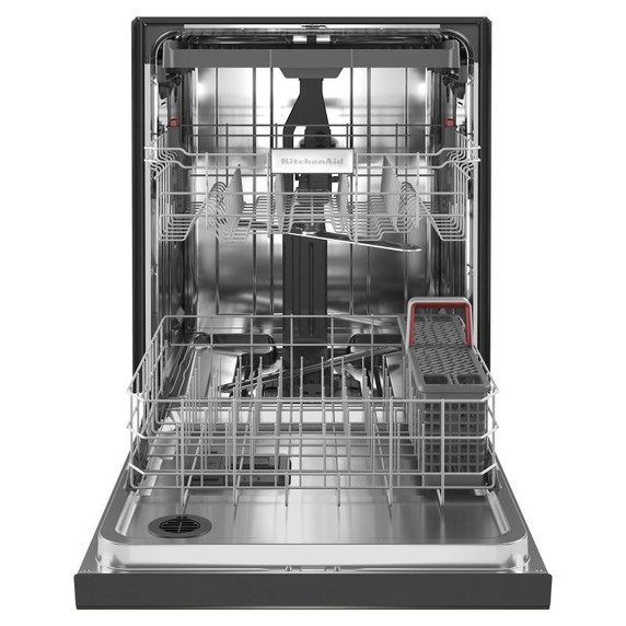 Kitchenaid® Lave-vaisselle à fini PrintShield™ avec troisième panier pour ustensiles - 39 dBA KDFE204KBS Kitchenaid® Lave-vaisselle à fini PrintShield™ avec troisième panier pour ustensiles - 39 dBA KDFE204KBS