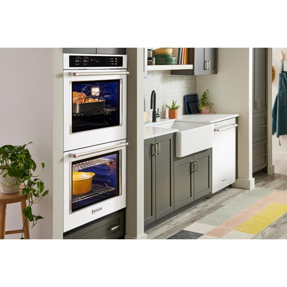 Four mural double avec mode friture à air KitchenAid® de 30 po KOED530PWH