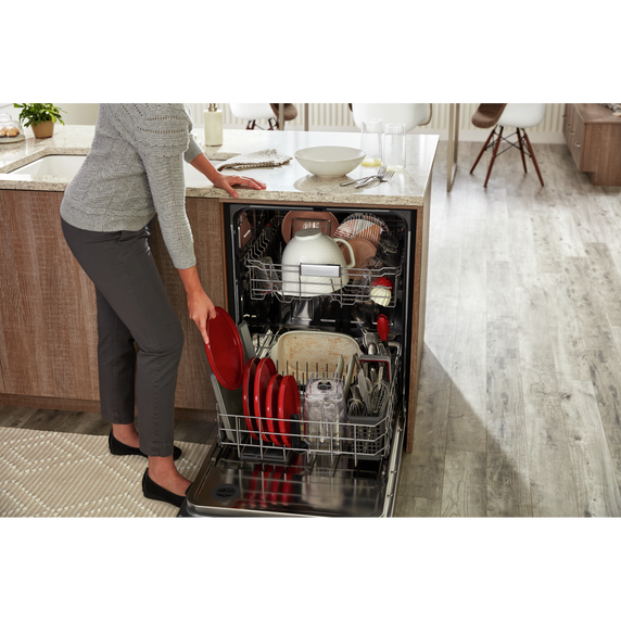 Lave-vaisselle à deux paniers avec cycle prowashtm - 47 dba KitchenAid® KDFE104KWH