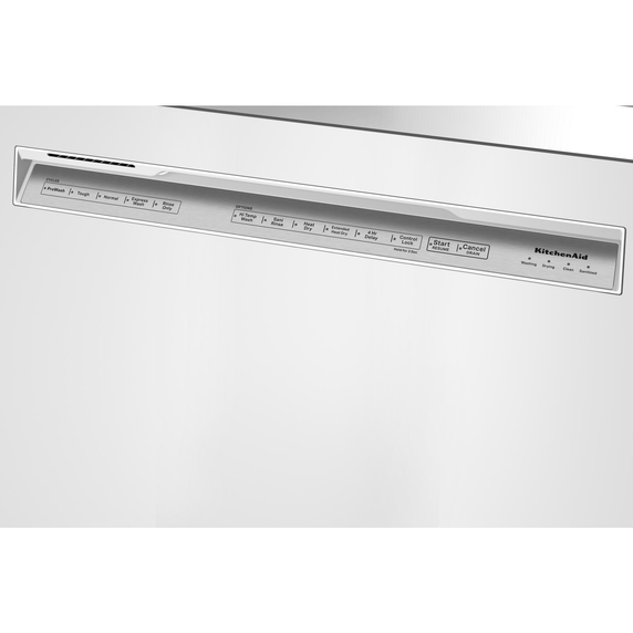 Lave-vaisselle avec panier de troisième niveau pour ustensiles - 39 dba KitchenAid® KDFE204KWH