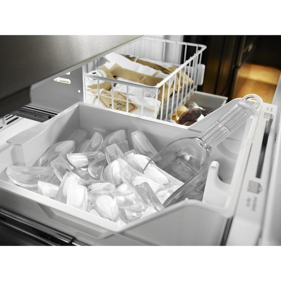 Kitchenaid® Réfrigérateur à portes françaises à profondeur de comptoir avec distributeur intérieur - 22 pi cu - 36 po KRFC302ESS