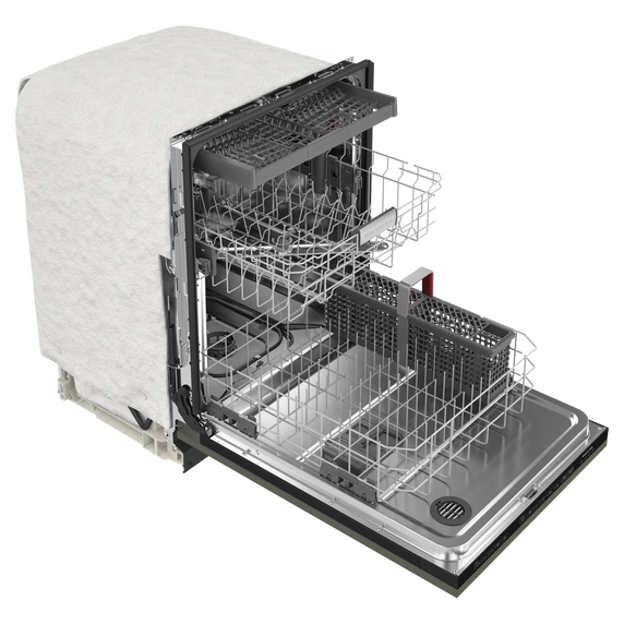 Lave-vaisselle prêt pour le panneau avec panier de troisième niveau pour ustensiles - 39 dba KitchenAid® KDTE304LPA