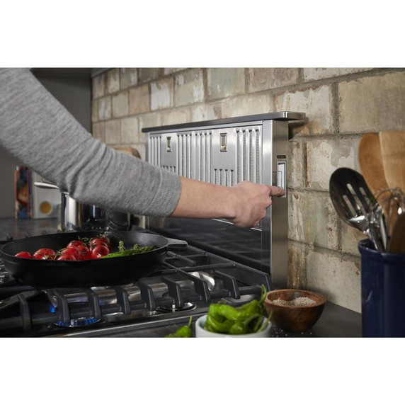 Kitchenaid® Système de ventilation escamotable à évacuation descendante de 30 po, 600 pi cu/min KXD4630YSS