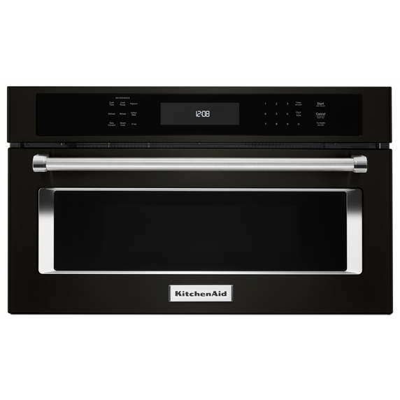 Four à micro-ondes encastré avec cuisson par convection, 27 po KitchenAid® KMBP107EBS