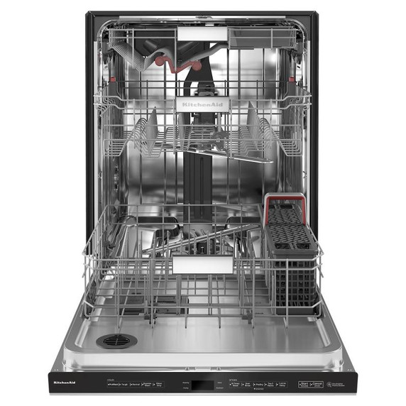 Kitchenaid® Lave-vaisselle à fini PrintShield™ avec troisième panier 360° Max Jets™ - 44 dBA KDPM604KPS