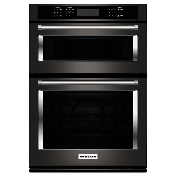 Four encastré combiné avec convection véritable evenheattm (four inférieur) - 30 po KitchenAid® KOCE500EBS