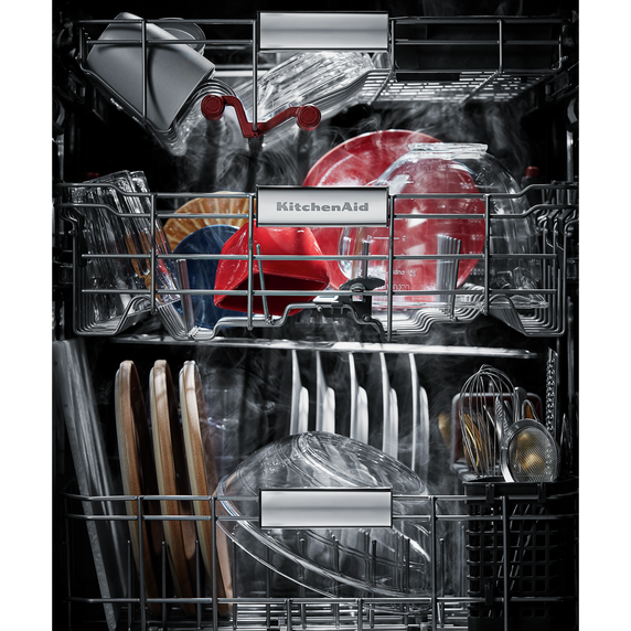 Lave-vaisselle à fini printshieldtm avec troisiéme panier freeflextm - 44 dba KitchenAid® KDPM604KBS