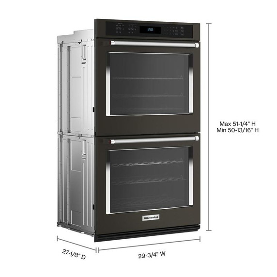 Four mural double avec mode friture à air KitchenAid® de 30 po KOED530PBS
