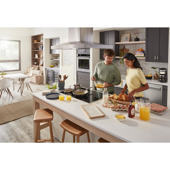 Table de cuisson à induction par capteur de 5 éléments et 30 po KitchenAid® KCIG550JSS