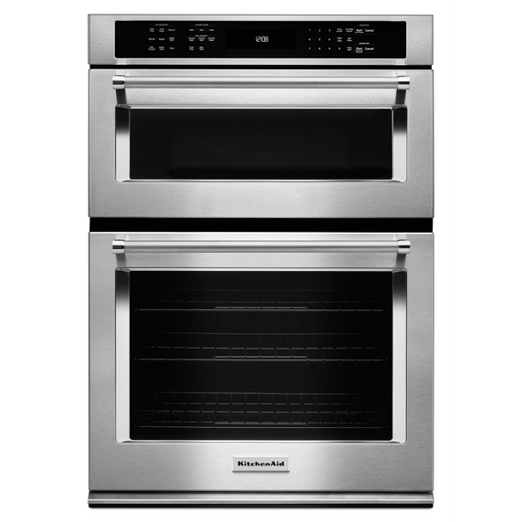 Four encastré combiné avec convection véritable evenheattm (four inférieur) - 30 po KitchenAid® KOCE500ESS