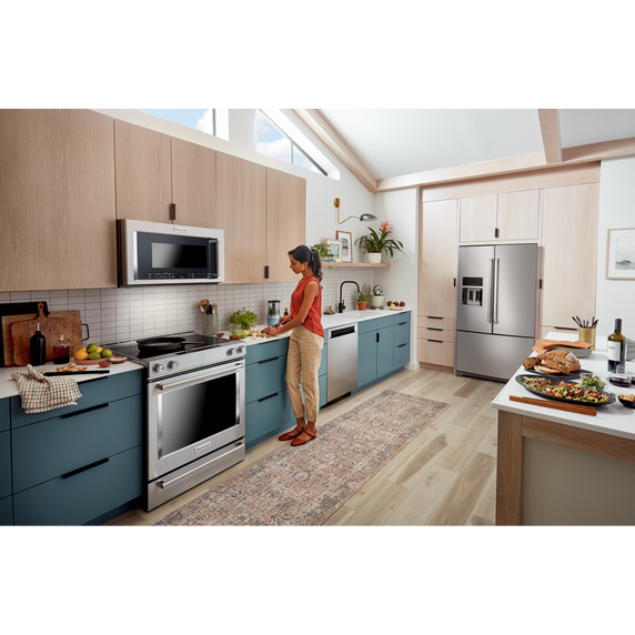 Réfrigérateur à portes françaises et profondeur standard - 26.8 pi cu KitchenAid® KRFF577KPS