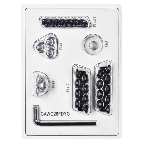 Gladiator® Armoire murale GearBox à porte pleine longueur prête à assembler GAWG28FDYG