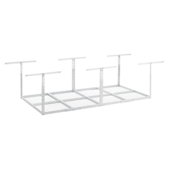 Gladiator® Tablette de rangement suspendue GearLoft™ de 4 pi (121,9 cm) X 8 pi (243,8 cm) GALS48M4JW