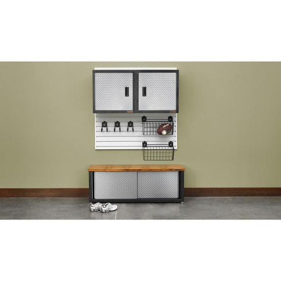 Gladiator® Armoire murale GearBox 24 po (61 cm) série Premier pré-assemblée GAWG241DRG