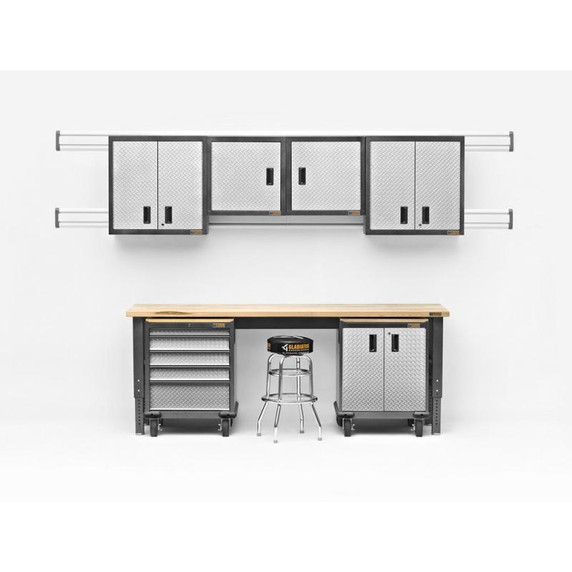 Gladiator® Armoire murale GearBox 24 po (61 cm) série Premier pré-assemblée GAWG241DRG