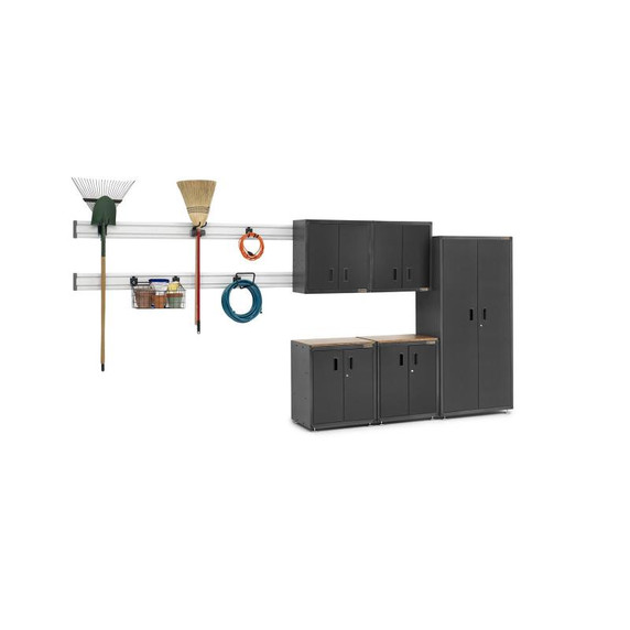 Gladiator® Armoire murale GearBox à porte pleine longueur prête à assembler GAWG28FDESG