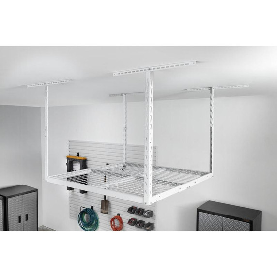 Gladiator® Tablette de rangement suspendue GearLoft™ de 4 pi (121.9 cm) x 4 pi (121.9 cm) GALS44M2KW