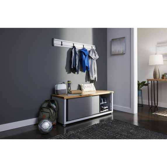 Gladiator® Banc de rangement pour souliers prêt-à-assembler GAGB54SBJW