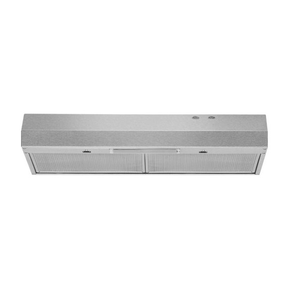 Hotte de cuisinière avec filtres à graisse lavables au lave-vaisselle - 30 po WVU17UC0JS