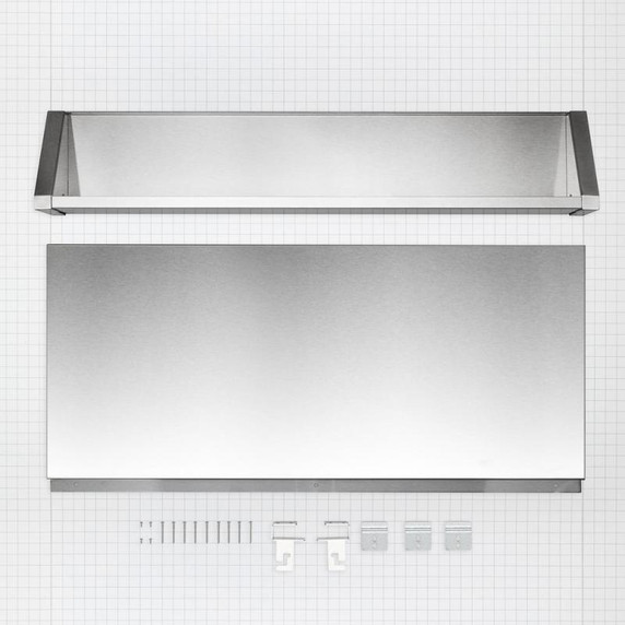 Dosseret haut avec tablette à deux positions pour cuisinière ou table de cuisson de 48 po W10225948