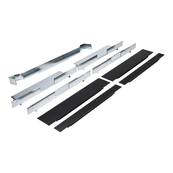 Trousse de garniture latérale pour four mural encastré/four à micro-ondes encastré/machine à café encastrée, noire/Noir™ W11290015 Trousse de garniture latérale pour four mural encastré/four à micro-ondes encastré/machine à café encastrée, noire/Noir™ W11290015