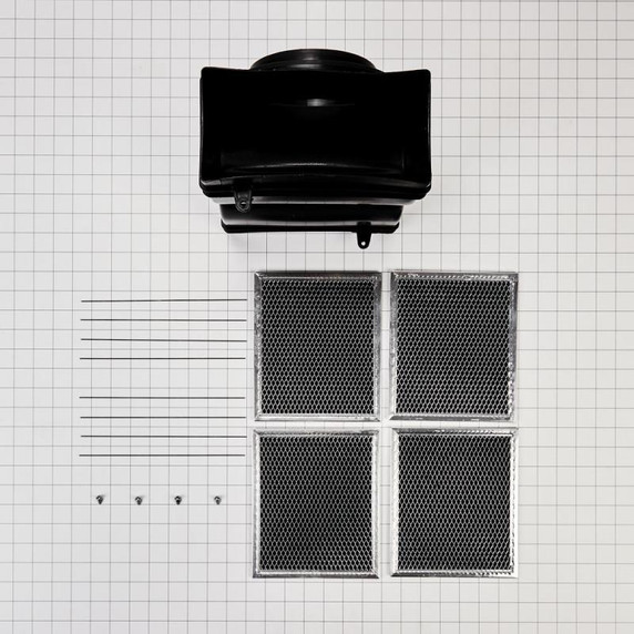 Trousse de recirculation d’air pour hotte de cuisinière sur îlot W11430922 Trousse de recirculation d’air pour hotte de cuisinière sur îlot W11430922