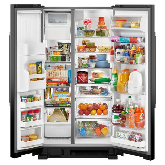 Maytag® Réfrigérateur côte à côte - 36 po - 25 pi cu MRSF4036PB Maytag® Réfrigérateur côte à côte - 36 po - 25 pi cu MRSF4036PB