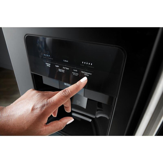 Maytag® Réfrigérateur côte à côte - 36 po - 25 pi cu MRSF4036PB Maytag® Réfrigérateur côte à côte - 36 po - 25 pi cu MRSF4036PB