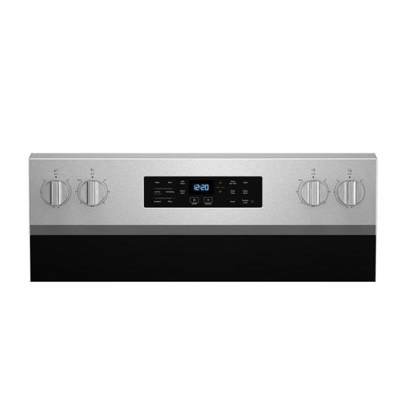 Whirlpool® Cuisinière électrique Energy Star avec cuisson à air, friture à air sans préchauffage et nettoyage automatique - 30 po YWFES5030RZ