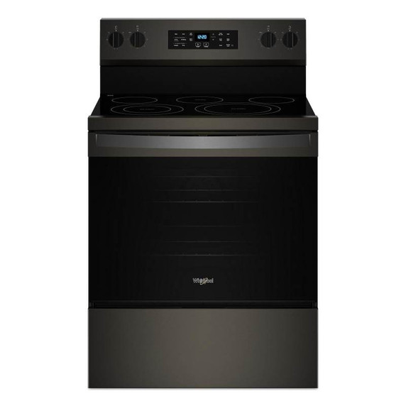 Whirlpool® Cuisinière électrique Energy Star avec cuisson à air, friture à air sans préchauffage et nettoyage automatique - 30 po YWFES5030RV