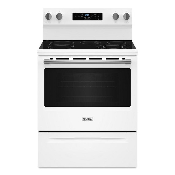 Maytag® Cuisinière électrique à convection avec friture et cuisson à air sans préchauffage - 30 po - 5,3 pi cu YMFES6030RW