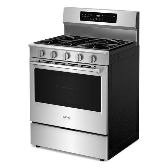 Maytag® Cuisinière au gaz à convection véritable avec mode gril - 30 po - 5 pi cu MFGS8030RZ