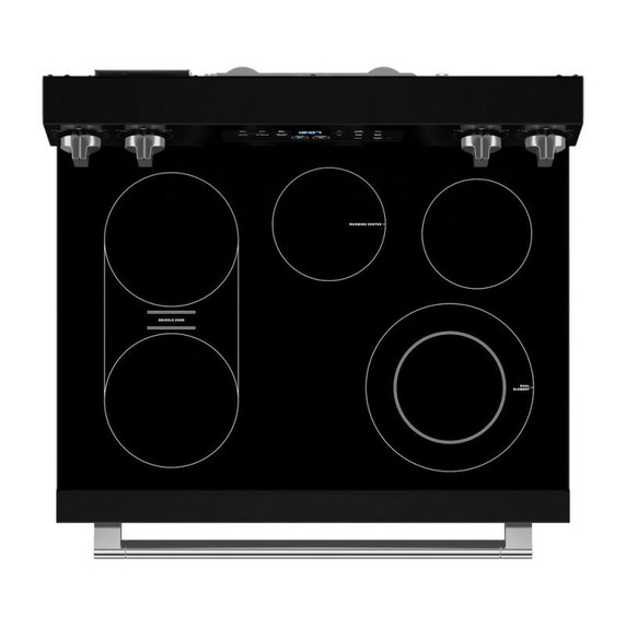 Maytag® Cuisinière électrique à convection avec friture et cuisson à air sans préchauffage - 30 po - 5,3 pi cu YMFES6030RB