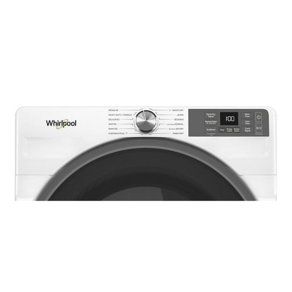 Whirlpool® Sécheuse intelligente au gaz certifiée ENERGY STAR® avec option Wrinkle Shield™ de 7,4 pi cu WGD5720RW