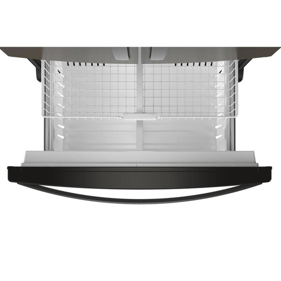 Whirlpool® Réfrigérateur à portes françaises et congélateur inférieur - 36po - 25picu WRFF3436RV