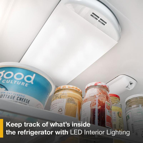 Whirlpool® Réfrigérateur à portes françaises et congélateur inférieur - 36po - 25picu WRFF3436RV