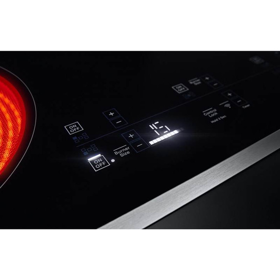 Jennair® Table de cuisson en verre et acier inoxydable lustré, 36 po JEC3536HS