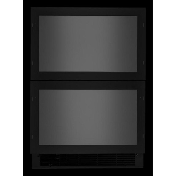 Jennair® Tiroir-réfrigérateur double prêt pour le panneau, 24 po JUDFP242HX