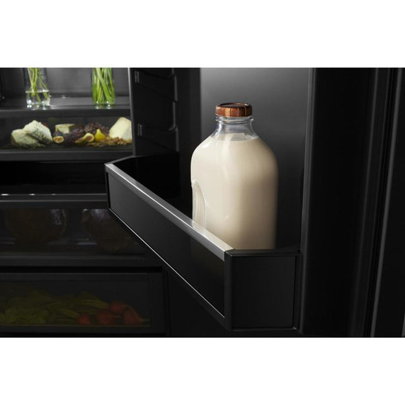 Jennair® Réfrigérateur côte à côte encastré RISE™ avec distributeur d'eau et de glaçons extérieur - 48 po JBSS48E22L